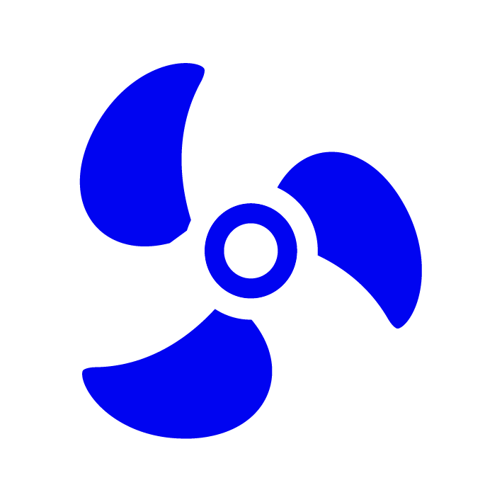 高效率低噪音風機風葉，改善空氣側(cè)換熱效果